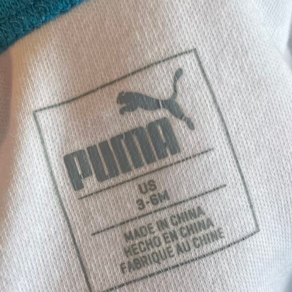 3-Piece Puma Athletic 3-6M double One-Piece and Sweat pants Bundle II-07 - Picture 13 of 14